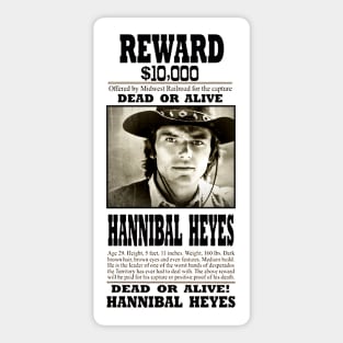 WANTED Hannibal Heyes Sticker